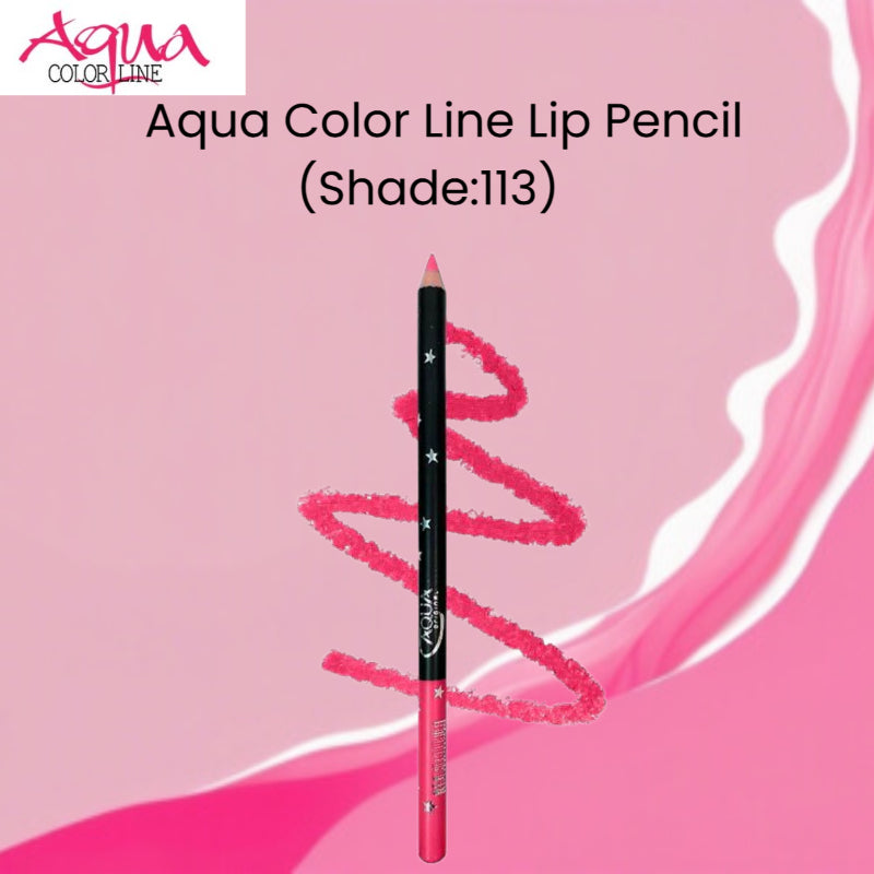 Aqua Color Line Lip Pencil (Shade:113)