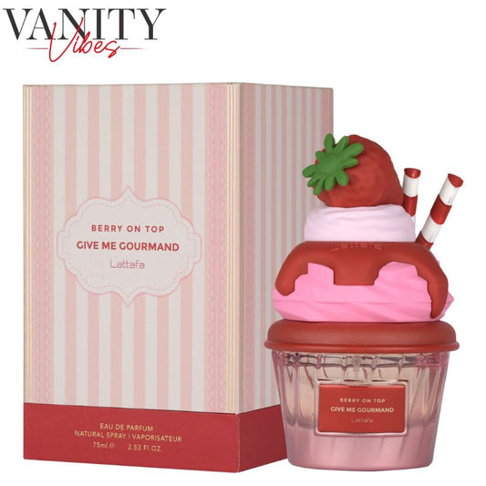 Berry on Top Give Me Gourmand By Lattafa Eau de Parfum 75ml For Men & Women