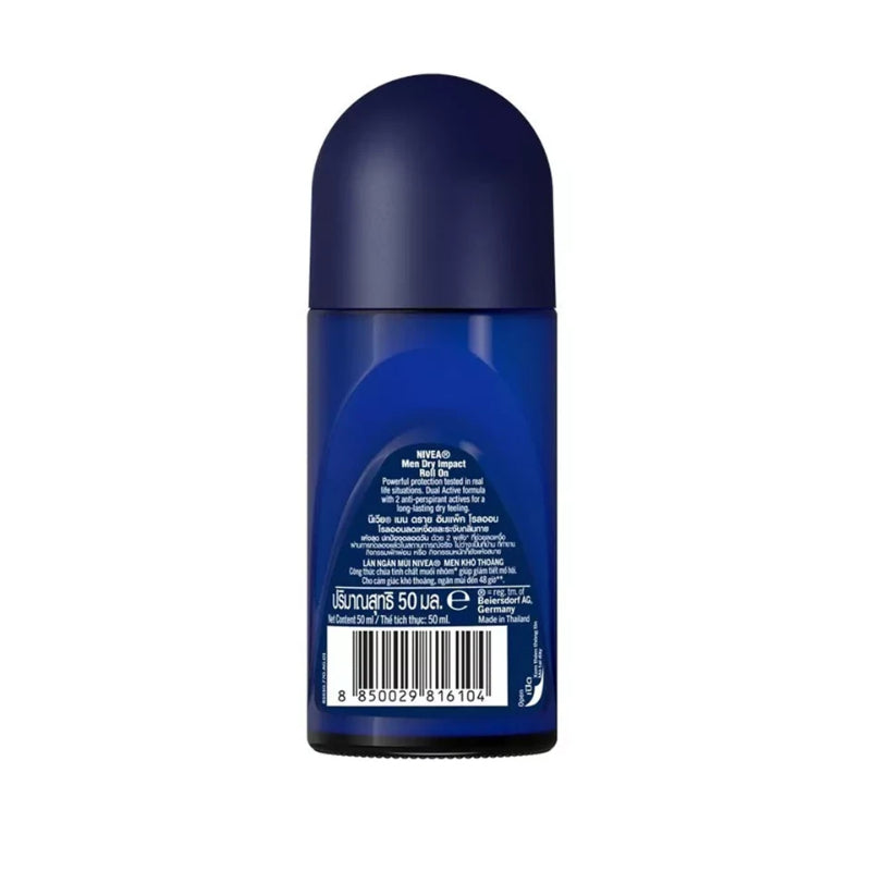 Nivea Men Dry Impact 48H Anti Perspirant Deodorant Roll-On 50ml