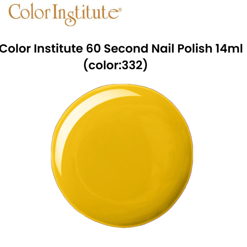 Color Institute 60 Second Nail Polish 14ml (color:332)