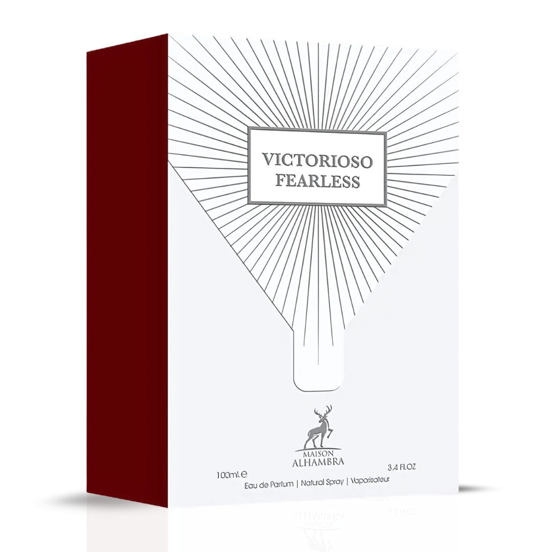 Victorioso Fearless Eau de Parfum by Maison Alhambra 100ml Long-Lasting Bold & Confident Fragrance