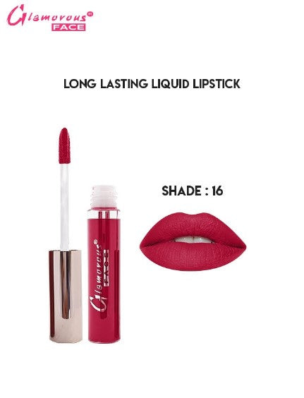Glamorous Face Long Lasting Liquid Lipstick (shade 16)