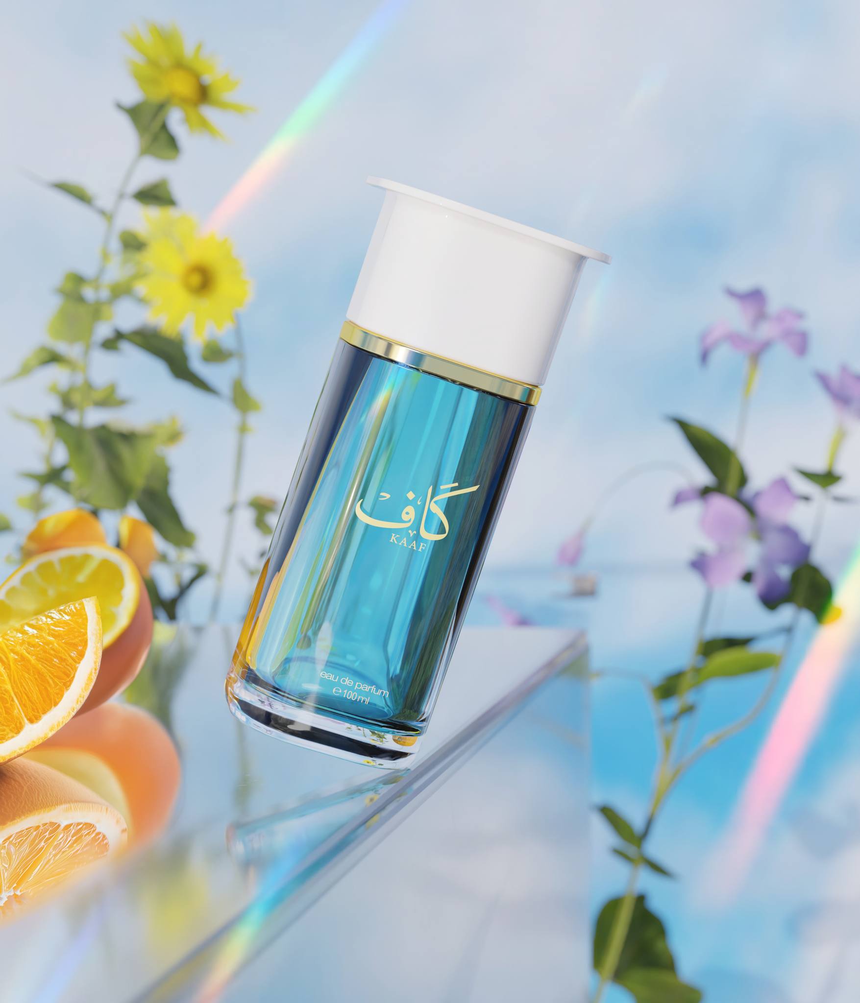 Ahmed Al Maghribi Kaaf Eau de Parfum 100ml - Long Lasting Original Luxury Unisex Fragrance for Men & Women