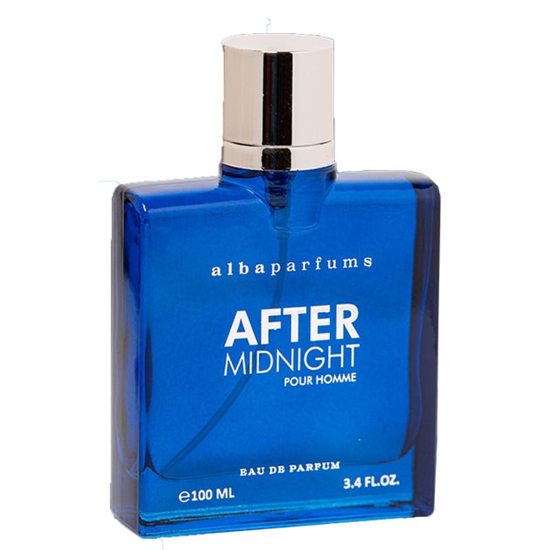 Alba Perfumes Albaparfums After Midnight Pour Homme Eau de Parfum 100ml - Long Lasting Original Bold Masculine Fragrance for 