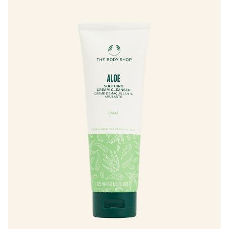 The Body Shop Aloe Vera Cream Cleanser, For Sensitive Skin 125ml