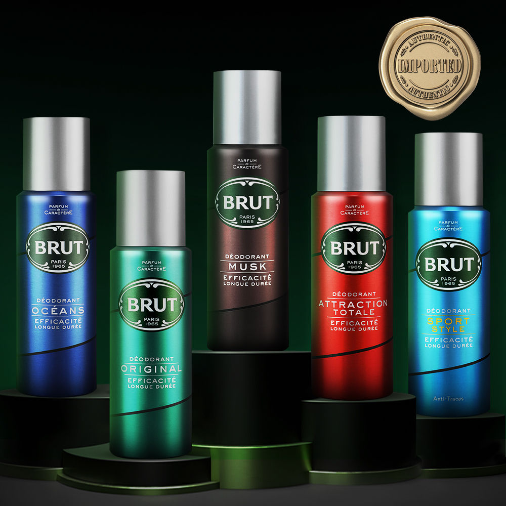 Attraction Totale by Brut Deodorant Spray 200ml