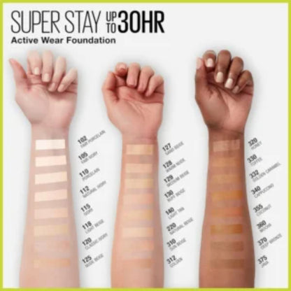 Maybelline New York Super Stay 30H Active Wear Foundation (05 Light Beige)