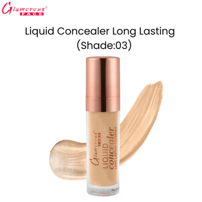 Glamorous Face Liquid Concealer Long Lasting (Shade:03)