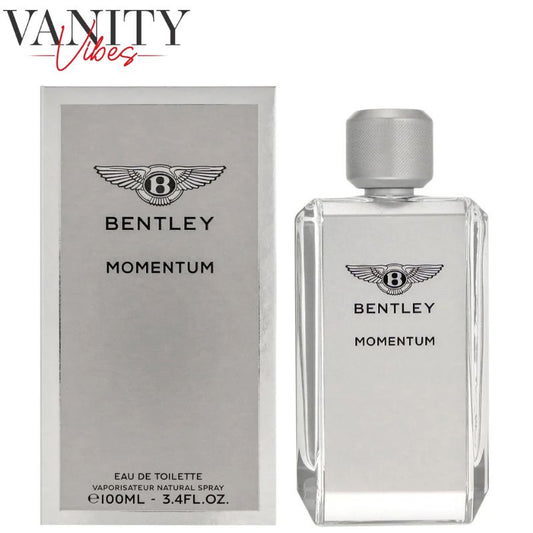 Bentley Momentum Eau de Toilette 100ml for Men Fresh & Energetic Masculine Fragrance