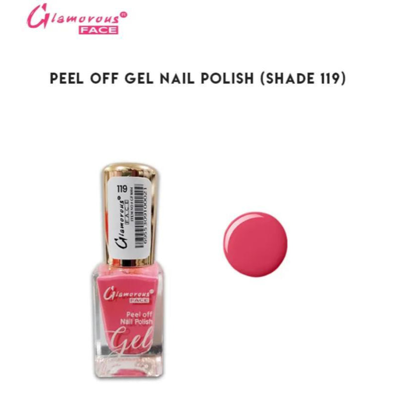 Glamorous Face Gel Peel Off Nail Polish (SHADE 119)