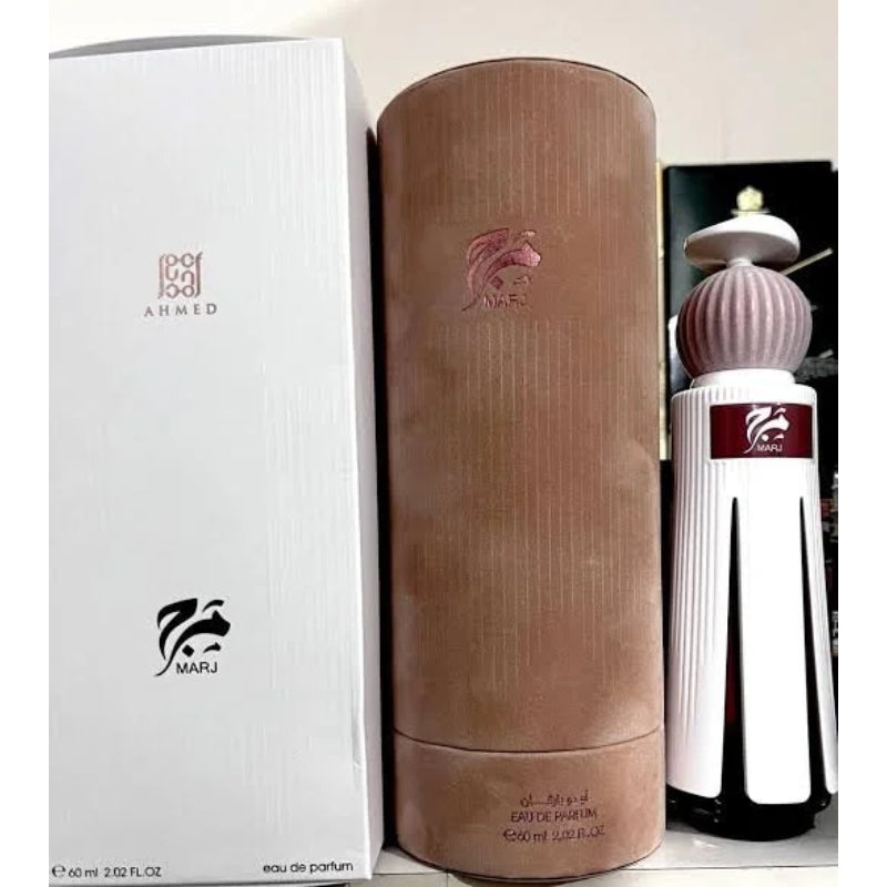 Ahmed Al Maghribi Marj Eau de Parfum 60ml - Long Lasting Original Luxury Unisex Fragrance for Men & Women