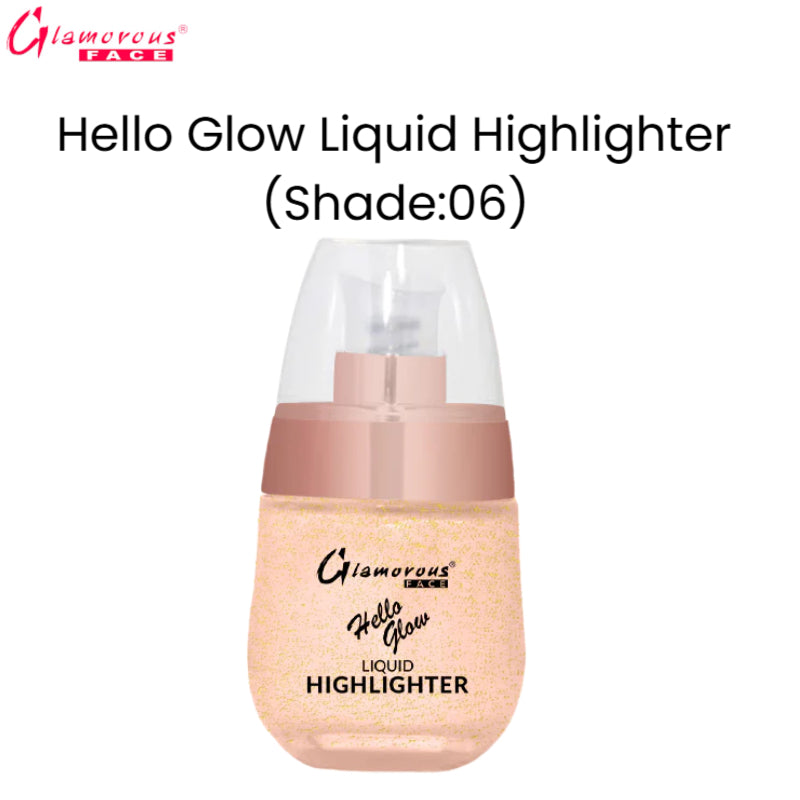 Glamorous Face Hello Glow Liquid Highlighter (Shade:06)
