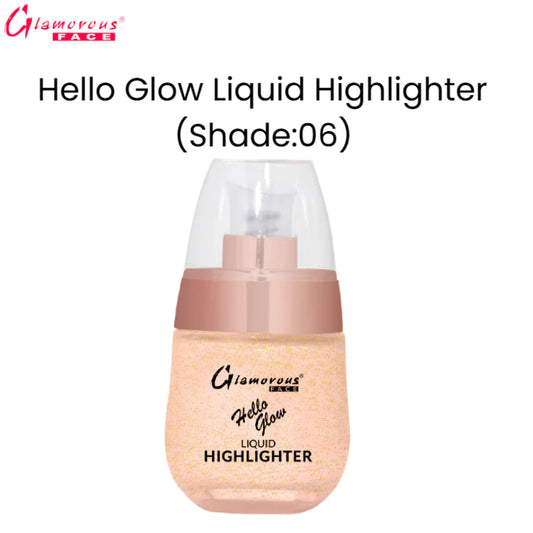Glamorous Face Hello Glow Liquid Highlighter (Shade:06)