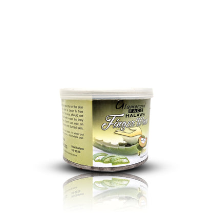Glamorous Face Tin Finger Wax 250 gm (Aloevera)