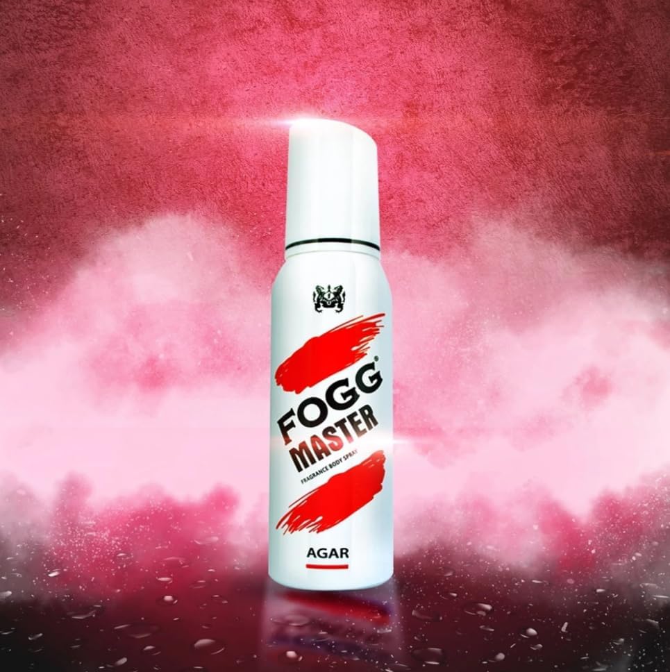 Fogg Master Agar, for Men Long Lasting Everyday Body Spray 150ml