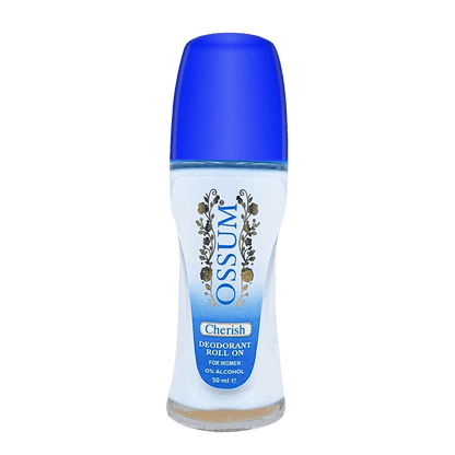 Ossum Cherish Deodorant Roll-On for Women 50ml 0% Alcohol Long-Lasting Freshness