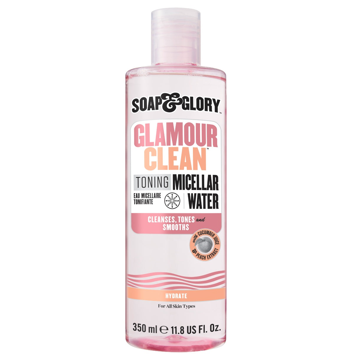 Soap & Glory Glamour Clean Toning Micellar Water Makeup Remover -300ml