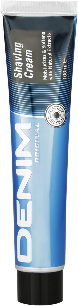 Aris Perfumes Denim Original Shaving Cream for Men, 100 ml