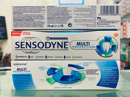 Sensodyne Multi Protection Toothpaste 75ml Sensitive Teeth Care & Long-Lasting Protection