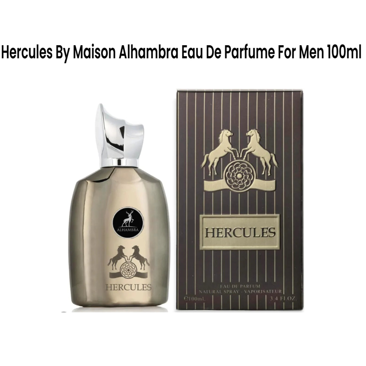 Hercules by Maison Alhambra Eau de Parfum for Men 100ml