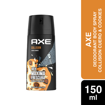 Axe Collision 48H Maxima Frescura Deodorant Body Spray 150ml Long-Lasting Freshness & Odor Protection