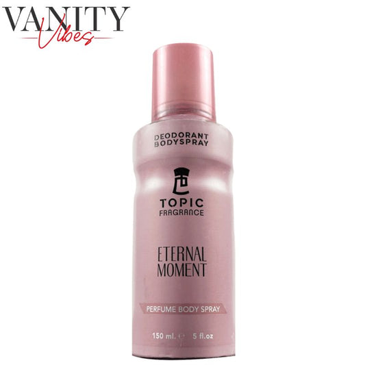 Topic Fragrance Eternal Moment Perfume Body Spray 150ml Long-Lasting Elegant Scent