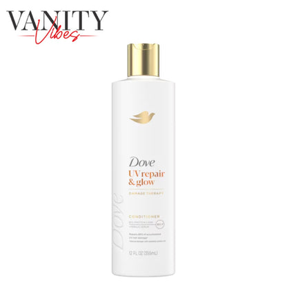 Dove Damage Therapy UV Repair & Glow Bio-Protein Care + Ferulic Serum Conditioner 355ml (USA)