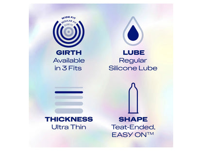 INNO Contempo Endurance Delay Long Lasting Condoms Pack of 3 - 53mm Premium Latex Condoms