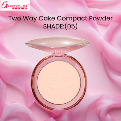 Glamorous Face Two Way Cake Compact Powder (Shade:05)
