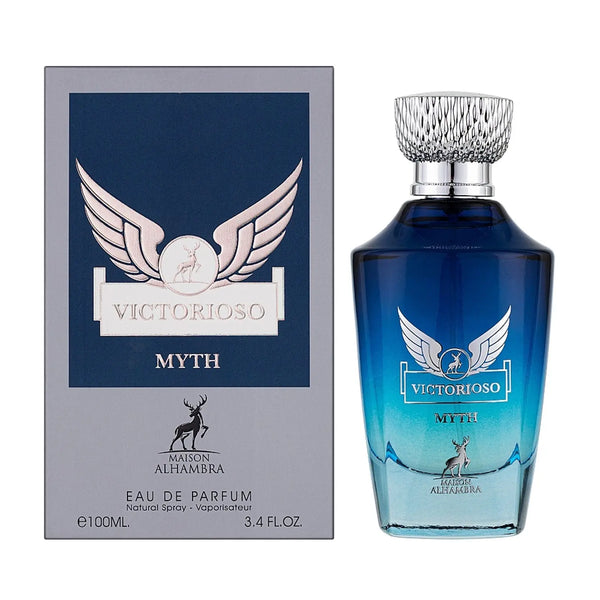 Victorioso Myth Eau De Parfum 100ml by Maison Alhambra Long-Lasting Bold & Sophisticated Fragrance