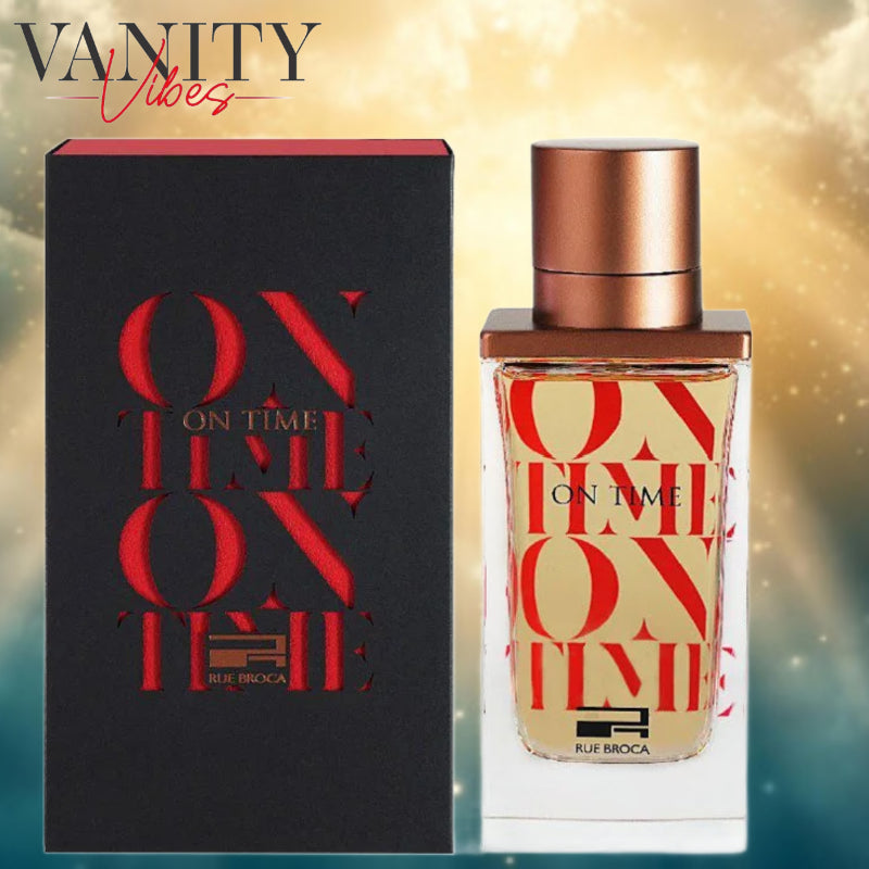 On Time Red by Rue Broca EDP 100ml by Afnan