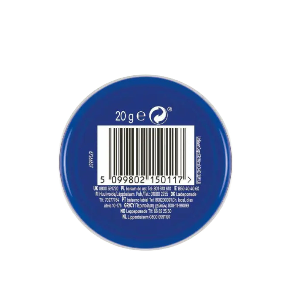 Vaseline Lip Therapy Original Balm 20g