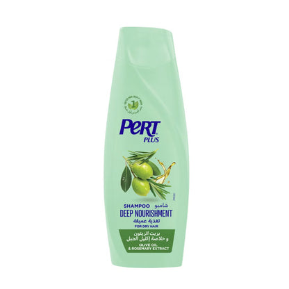 Pert Plus Deep Nourishment Shampoo with Olive Oil & Rosemary Extracts For Dry Hair 400ml