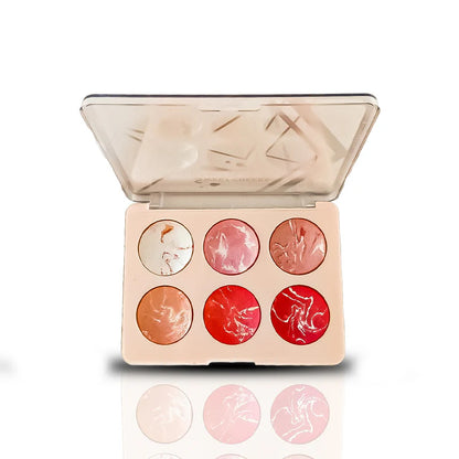 Color Institute 6 in 1 Terra cotta blushon & Highlighter Kit (Shade:03)