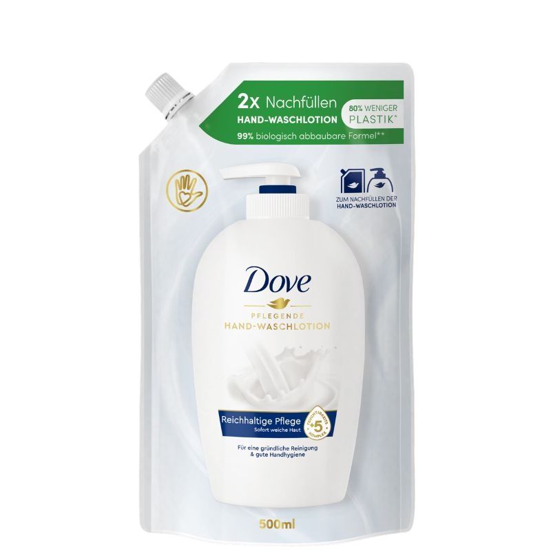 Dove Pflegende Hand Waschlotion 500ml - Gentle Moisturizing Hand Wash for Soft & Healthy Skin Care