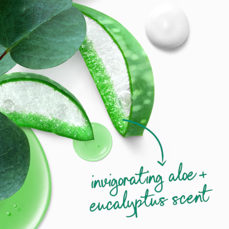 Dove - Invigorating Aloe & Eucalyptus Oil Body Wash 20 fl oz-591ml
