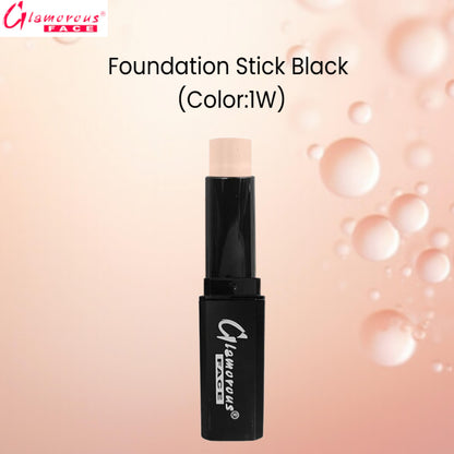 Glamorous Face foundation Stick Black (Color:1W)
