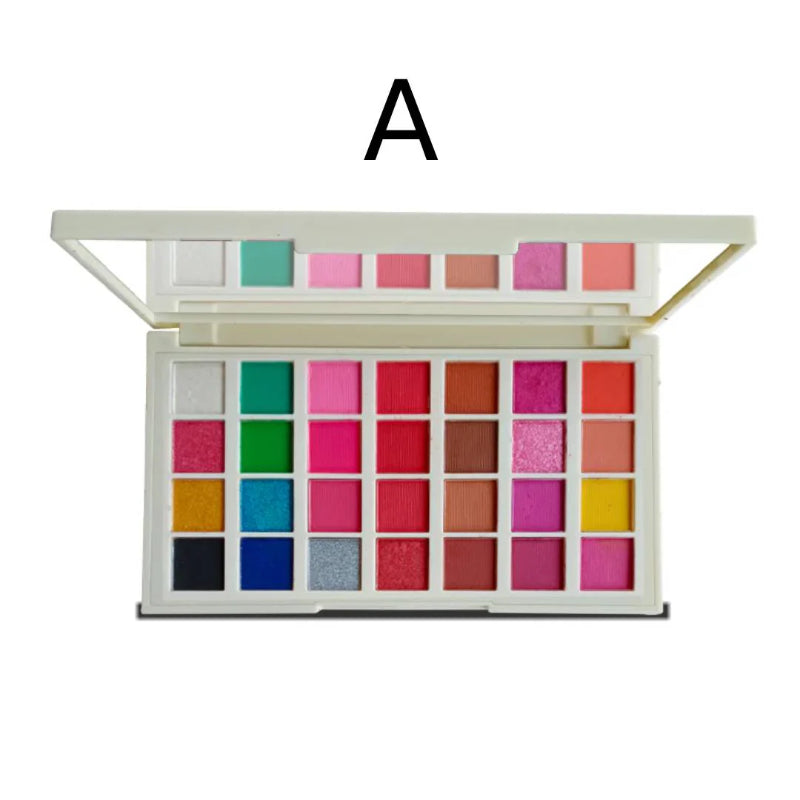 Glamorous Face 28 Color Makhmali & Matte Eyeshadow Palette (A)