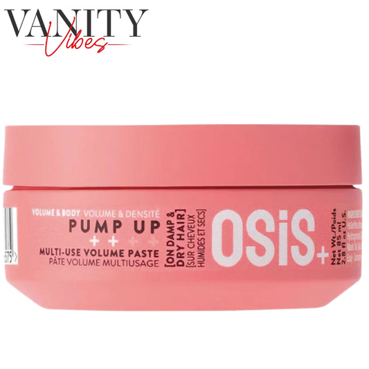 Schwarzkopf Osis+ Volume & Body Pump Up Multi-Use Volume Paste 85ml Lightweight & Volumizing Styling