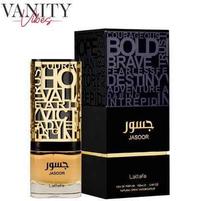 Lattafa Jasoor Eau De Parfum 100ml Unisex Oriental Woody Perfume | Original Long Lasting