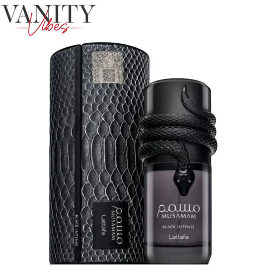 Musamam Black Intense EDP by Lattafa 100ml Long-Lasting Bold & Intense Fragrance
