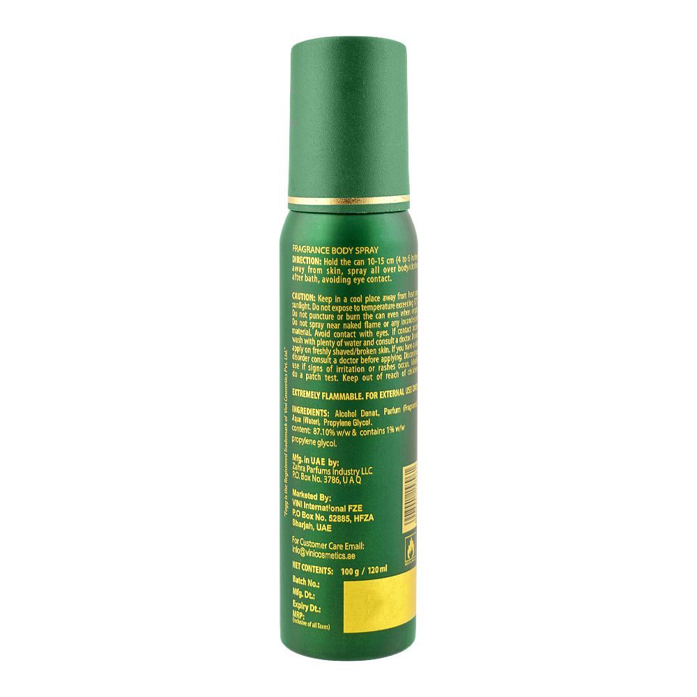 FOGG Victor Body Spray for Men 120ml Long‑Lasting Fresh & Masculine Scent