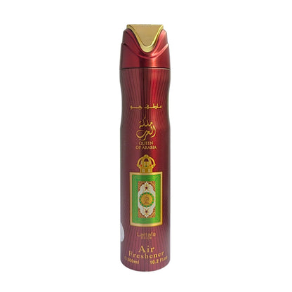 Lattafa Queen Of Arabia Air Freshener 300ml - Long Lasting Luxury Floral Oriental Room Spray for Home & Office