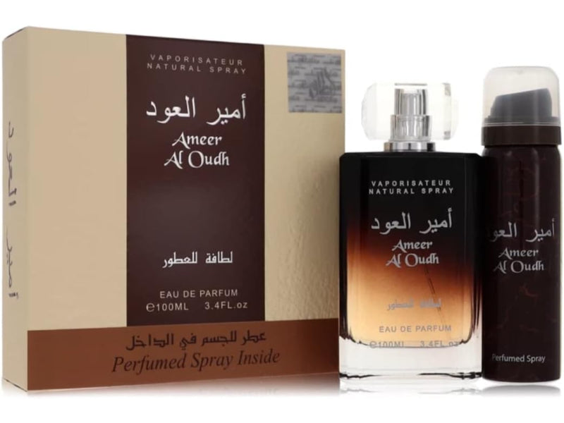 Lattafa Ameer Al Oudh 100ml EDP with Deo