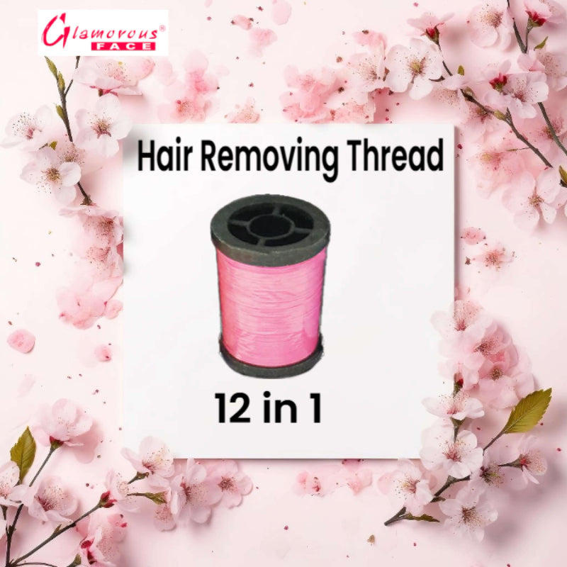 Glamorous Face Hair Removing Thread 12 in 1