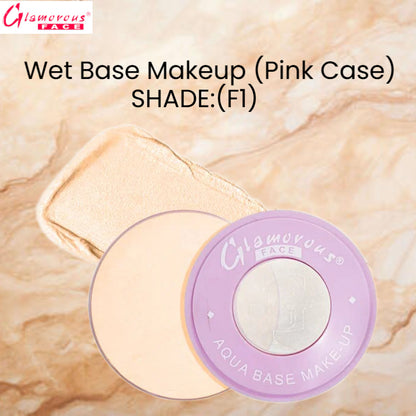 Glamorous Face Wet Base Makeup (Pink Case) (Shade:F1)