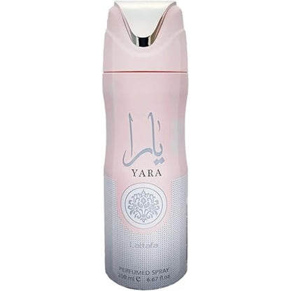 Lattafa Yara Women Perfume & Body Spray 200ml - Long-Lasting Fragrance, Floral & Sweet Scent
