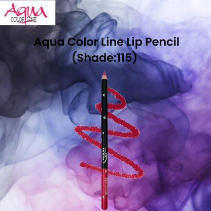 Aqua Color Line Lip Pencil (Shade:115)