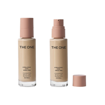 Oriflame The One Everlasting Sync Stress Free Foundation SPF 20 + UVA protection Natural (Shade: Marble) 30ml