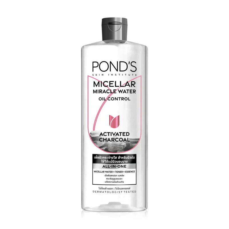 PONDS Pond's Skin Institute Micellar Miracle Water Oil Control Activated Charcoal 400ml